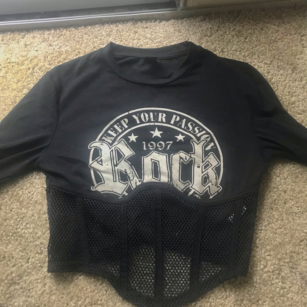 Cropped Rock Shirt